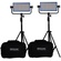 Dracast Bi-Color Wedding Kit with 1x LED160AB and 2x LED500B Pro Lights with V-Mount Battery Plates