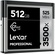 Lexar 512GB Professional 3500x CFast 2.0 Memory Card