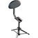 K&M 14042 Back Rest for Drummer's Throne - Imitation Leather (Black)