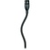 Shure MX202BP/C - Plate Mount Cardioid Hanging Condenser Microphone (Black)