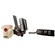 SHAPE ICON Wireless Director's Kit with Wooden Handles with Gold Mount Battery Plate
