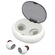 Promate TrueBlue Wireless In-Ear Stereo Ear Pods (White)