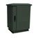 DYNAMIX ROD24-8X6FG 24RU Outdoor Freestanding Cabinet (Forest Green)