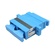 DYNAMIX Fibre SC/SC Duplex Single-Mode Joiner with Ceramic Sleeve (Blue)