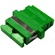 DYNAMIX Fibre SC-APC/SC-APC Duplex Single-Mode Joiner with Ceramic Sleeve (Green)