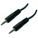 DYNAMIX Stereo 3.5mm Plug Male to Male Cable (0.3 m)