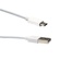 DYNAMIX USB 2.0 Type Micro B Male to Type A Male Cable (White, 3 m)