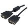 DYNAMIX VESA DDC1 & DDC2 VGA Male/Male Cable (Black, 15 m)