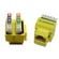 DYNAMIX RJ45 Jack for 110 Face Plates (Yellow)