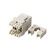 DYNAMIX Cat5e Keystone RJ45 Jack for 110 Face Plate (White)