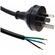 DYNAMIX 3-Pin Plug to 3 Core 1.5 mm Bare End Cable (Black, 3 m)