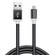 ADATA USB Type A to Micro USB Braided Connection Cable (Black, 1m)