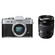 Fujifilm X-T20 Mirrorless Digital Camera (Silver) with XF 18-135mm f/3.5-5.6 R LM OIS WR Lens
