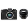 Fujifilm X-T20 Mirrorless Digital Camera (Black) with XF 56mm f/1.2 R APD Lens