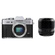 Fujifilm X-T20 Mirrorless Digital Camera (Silver) with XF 60mm f/2.4 Macro Lens