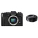 Fujifilm X-T20 Mirrorless Digital Camera (Black) with XF 27mm f/2.8 Lens (Black)
