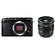 Fujifilm X-E3 Mirrorless Digital Camera (Black) with XF 16mm f/1.4 R WR Lens