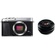 Fujifilm X-E3 Mirrorless Digital Camera (Silver) with XF 18mm f/2.0 R Lens