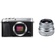 Fujifilm X-E3 Mirrorless Digital Camera (Silver) with XF 35mm f/2 R WR Lens (Silver)