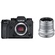 Fujifilm X-H1 Mirrorless Digital Camera with XF 50mm f/2 R WR Lens (Silver)