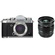 Fujifilm X-T3 Mirrorless Digital Camera (Silver) with XF 16mm f/1.4 R WR Lens