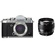 Fujifilm X-T3 Mirrorless Digital Camera (Silver) with XF 23mm f/1.4 R Lens