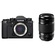Fujifilm X-T3 Mirrorless Digital Camera (Black) with XF 55-200mm f/3.5-4.8 R LM OIS Lens