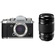 Fujifilm X-T3 Mirrorless Digital Camera (Silver) with XF 55-200mm f/3.5-4.8 R LM OIS Lens