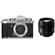 Fujifilm X-T3 Mirrorless Digital Camera (Silver) with XF 56mm f/1.2 R Lens