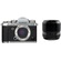 Fujifilm X-T3 Mirrorless Digital Camera (Silver) with XF 60mm f/2.4 Macro Lens