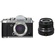 Fujifilm X-T3 Mirrorless Digital Camera (Silver) with XF 23mm f/2 R WR Lens (Black)