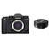 Fujifilm X-T3 Mirrorless Digital Camera (Black) with XF 27mm f/2.8 Lens (Black)