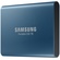 Samsung 500GB T5 Portable Solid-State Drive (Blue)