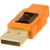 Tether Tools TetherPro USB 2.0 Type-A Male to USB Micro-B 5-Pin Cable 4.6m (Orange)