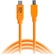 Tether Tools TetherPro USB Type-C Male to 2.0 Mini-USB Type-B Male 5-Pin Cable 4.6m (Orange)