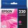 Epson T220 DURABrite Ultra Magenta Ink Cartridge