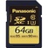 Panasonic 64GB U3 SDXC Memory Card (Class 10)