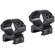 Hawke Sport Optics 2-Piece Match Mount for Weaver Rails (25.4mm, Low, Matte Black)