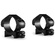 Hawke Sport Optics 2-Piece Precision Steel Weaver Ring Mounts (30mm, Low, Matte Black)