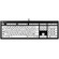 LogicKeyboard XL Print NERO PC Slimline Large Print Keyboard (US/Hebrew, Black On White)