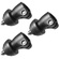 Manfrotto 440SPK2 Stainless Steel Retractable Spiked Feet Adapter (Set of 3)