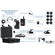 Cinegears Single Axis Wireless Mini Rocker Controller Kit with Standard Torque Motor and Hard Case