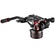 Manfrotto Nitrotech 608 Fluid Video Head and Aluminum Twin Leg Tripod with Middle Spreader