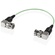 SHAPE 90-Degree Skinny BNC Cable 6" (Green)