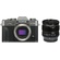 Fujifilm X-T30 Mirrorless Digital Camera (Charcoal) with XF 14mm f/2.8 R Wide-Angle Lens (Black)