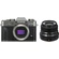 Fujifilm X-T30 Mirrorless Digital Camera (Charcoal) with XF 23mm f/2 R Lens (Black)