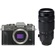 Fujifilm X-T30 Mirrorless Digital Camera (Charcoal) with XF 100-400mm f/4.5-5.6 R Lens (Black)