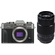 Fujifilm X-T30 Mirrorless Digital Camera (Charcoal) with XF 80mm f/2.8 R Macro Lens (Black)