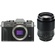 Fujifilm X-T30 Mirrorless Digital Camera (Charcoal) with Fujifilm XF 90mm f/2 R Lens (Black)