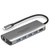 Promate Uniport All-In-One USB-C Hub (Grey)